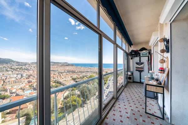 3 pièces 61 m2 avec 9 m2 de Loggia I Nice-Saint Pierre de Féric