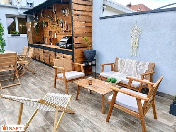 Maison semi-individuelle – 157 m² – Coup de cœur assuré à Bruay-sur-l’Escaut avec jardin +garage /4 chambres