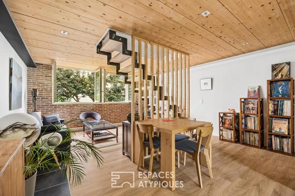 Atelier revisité en dernier étage