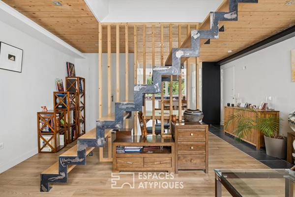 Atelier revisité en dernier étage