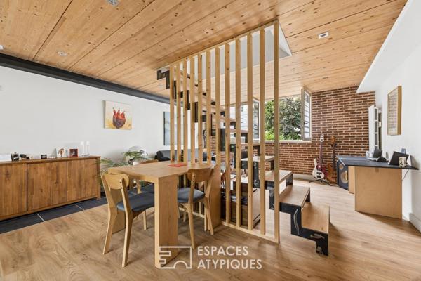 Atelier revisité en dernier étage