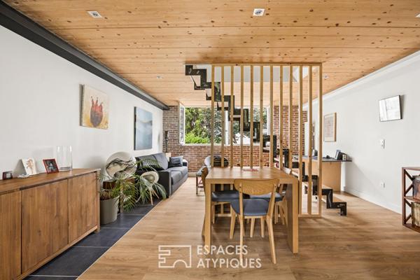 Atelier revisité en dernier étage