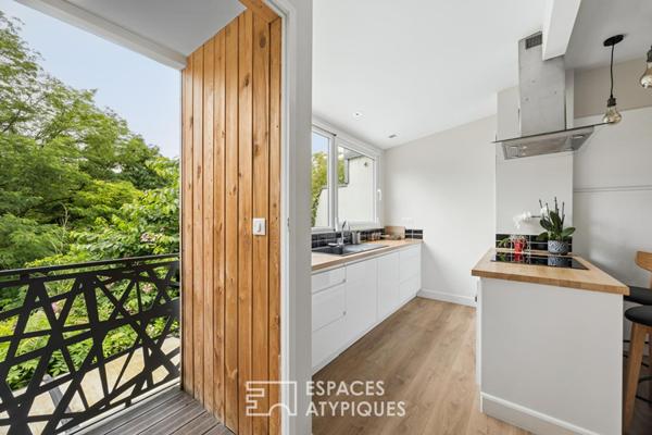 Atelier revisité en dernier étage