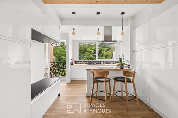 Atelier revisité en dernier étage