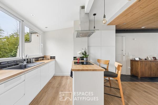 Atelier revisité en dernier étage