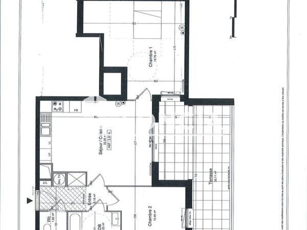 Location Appartement 3 pièces 64.08 m² - 143 RUE DE WAZEMMES Lille 59000