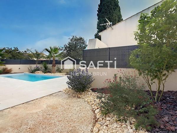 Villa d'architecte de 120 m² sur 428 m² de terrain