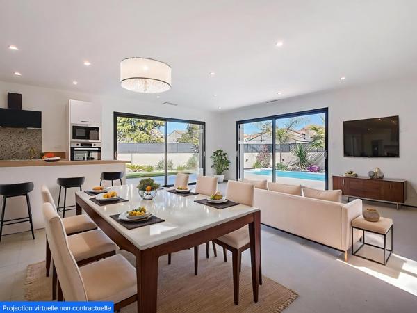 Villa d'architecte de 120 m² sur 428 m² de terrain