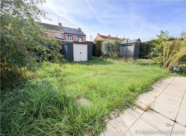 Maison mitoyenne 2 côtés à vendre, 4 pièces - Faches-Thumesnil 59155
