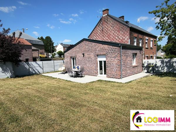 Maison rénovée - 3 chambres et jardin