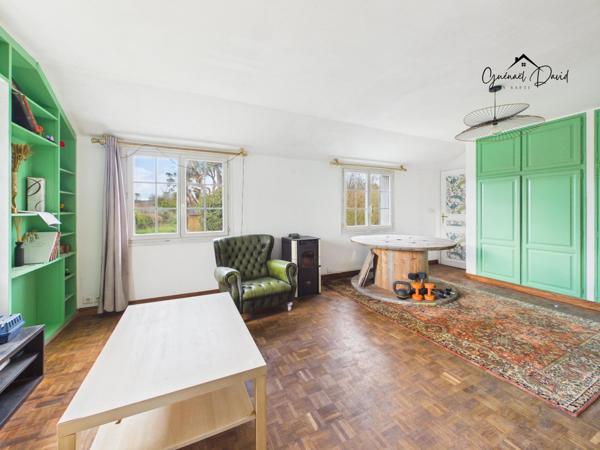 Maison de charme avec terrain constructible