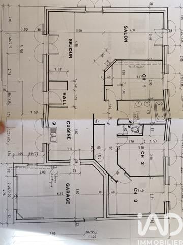 Maison à vendre 4 pièces 102 m² Talmont-Saint-Hilaire