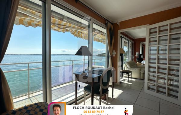 Vue mer panoramique pour cet appartement de 75m2