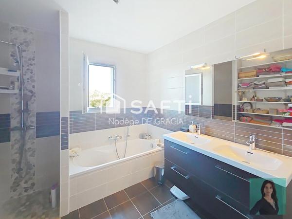 Récente Maison T4/5 avec piscine et jardin