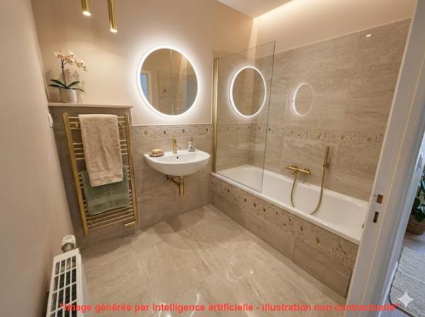 APPARTEMENT T2 AVEC GARAGE ET CAVE - 54.20 M2