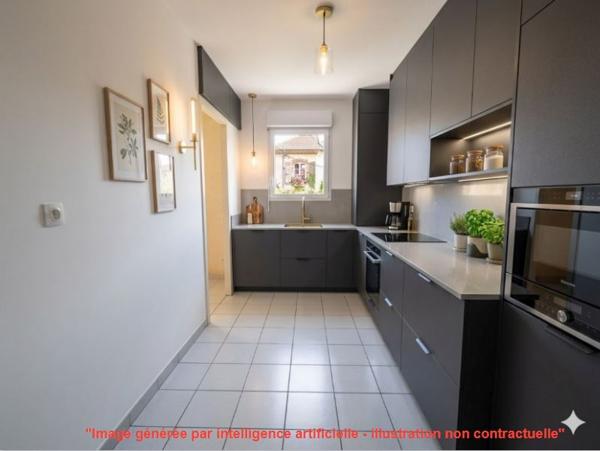 APPARTEMENT T2 AVEC GARAGE ET CAVE - 54.20 M2