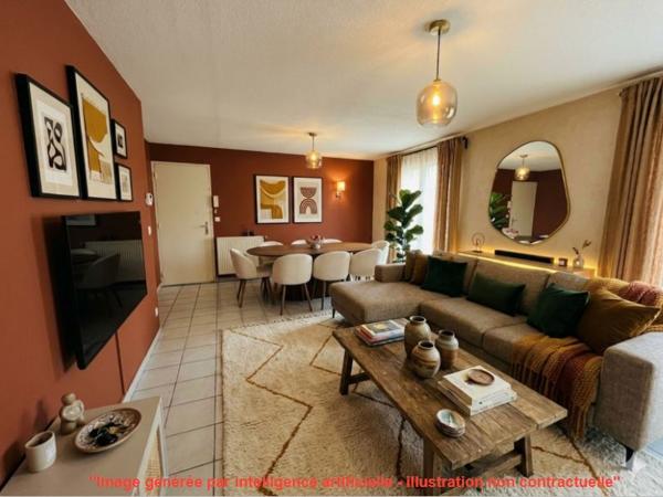 APPARTEMENT T2 AVEC GARAGE ET CAVE - 54.20 M2