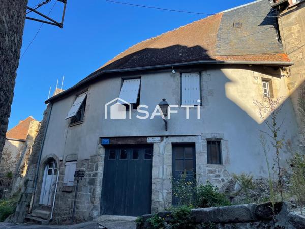 Magnifique maison centre ville Aubusson avec terrain