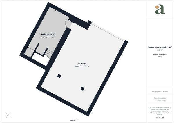 Villa d'exception 313m2 aperçu mer, autonome en énergie, piscine et appartement invités