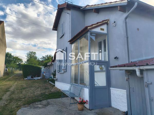 Maison 65m² - 4 pièces - 724m² de terrain - Garage