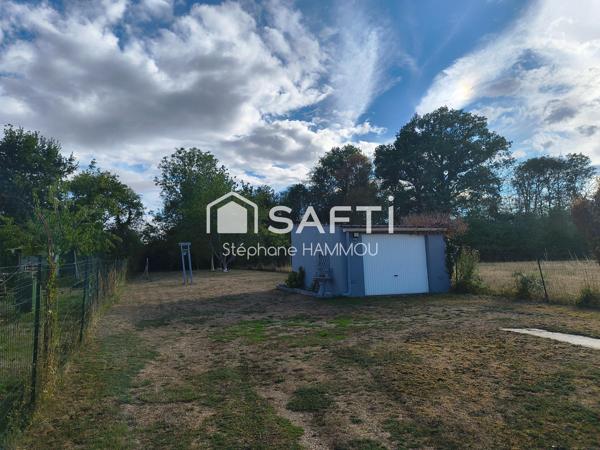 Maison 65m² - 4 pièces - 724m² de terrain - Garage