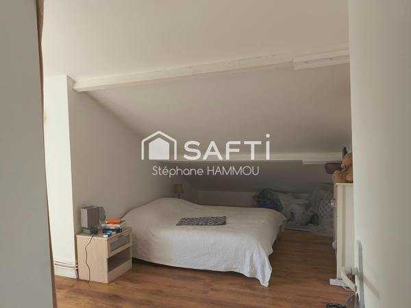 Maison 65m² - 4 pièces - 724m² de terrain - Garage
