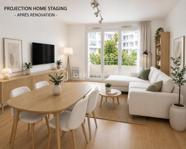 ISSY-LES-MOULINEAUX – QUARTIER VAL DE SEINE

Idéalement situé dans un environnement recherché et agréable, venez découvrir ce beau F3 de 68 m²
offrant confort, luminosité et qualité de vie.

Vous serez séduit par son agréable séjour avec un agencement sans perte d'espace de 23,46m2, ouvrant sur une large loggia de 6m70 par des portes fenêtre double en vitrage exposé Sud.
La cuisine est séparée, entièrement aménagée et équipée avec de nombreux rangements, bénéficie également  d'une vue dégagée sur la loggia, apportant praticité et convivialité au quotidien.

Le coin nuit dispose de deux chambres, d’une salle d’eau moderne avec douche à l'italienne (ancienne salle de bain transformée avec goût)  ainsi que d’un WC indépendant.

En complément :
• Une place de parking en sous-sol sécurisé avec possibilité de mettre en place un chargeur pour voiture électrique.
• Une cave
• Accès sécurisé par Vigik, interphone et visiophone

Informations complémentaires :
• Chauffage individuel électrique et eau électrique
• Faibles charges : 480 € / trimestre
• Taxe foncière: 1080 euros

Emplacement privilégié :
• Bus 126 au pied de la résidence – arrêt Robert Schuman
• Face au parc Suzanne Lenglen avec équipements sportifs, tennis et piste d’athlétisme
• Centre-ville et mairie accessibles à pied en  moins de  10 minutes
• Nombreux commerces et restaurants à proximité

Un bien idéal pour une famille, un couple ou un investissement de qualité aux portes de Paris.
Contactez-moi pour planifier une visite Mme YOUNSI Jihane au 06.23.16.58.94.