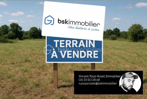 Terrain de 803 m²