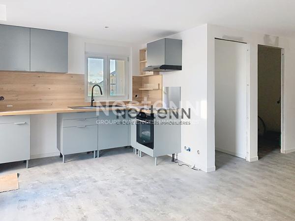 Appartement T3 en duplex rénové à vendre à proximité du centre de Muzillac