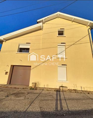 Maison de village sur les hauteurs de Tolvon ( 5 minutes de Voiron) de 120m² avec garage+cave+parcelle 50m²