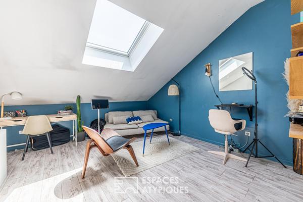 Loft contemporain à l’âme d’artiste