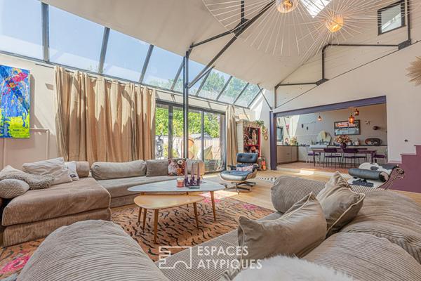 Loft contemporain à l’âme d’artiste