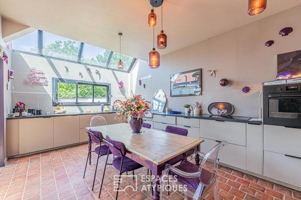 Loft contemporain à l’âme d’artiste