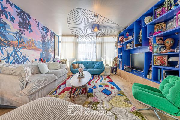 Loft contemporain à l’âme d’artiste