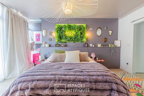 Loft contemporain à l’âme d’artiste