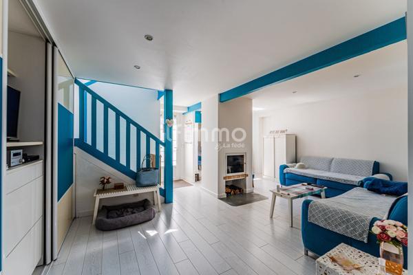 Maison 4 pièces avec jardin terrasse, garage et parking