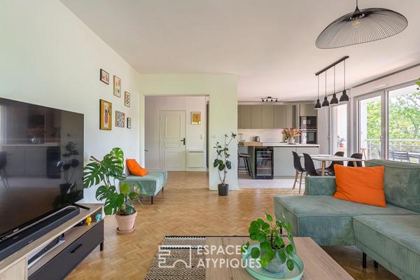 Très bel appartement entièrement rénové avec deux terrasses