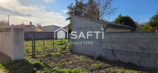 beau terrain centre bourg