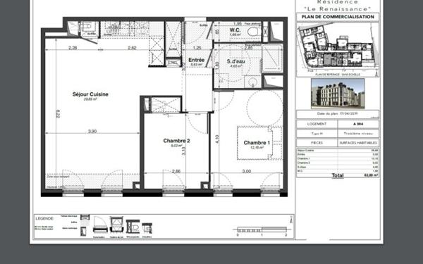 Appartement à louer