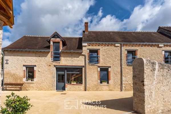 Maison familiale rénovée avec piscine et maison d’amis