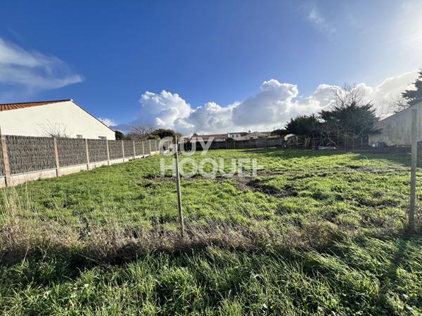 Terrain Sion sur l'océan 820 m2