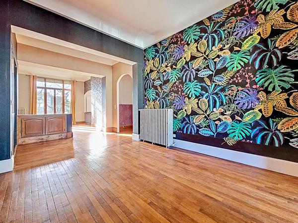 charmant F4 _ moulures _ cheminées _ grand espace de vie _ terrasse - 121 m2