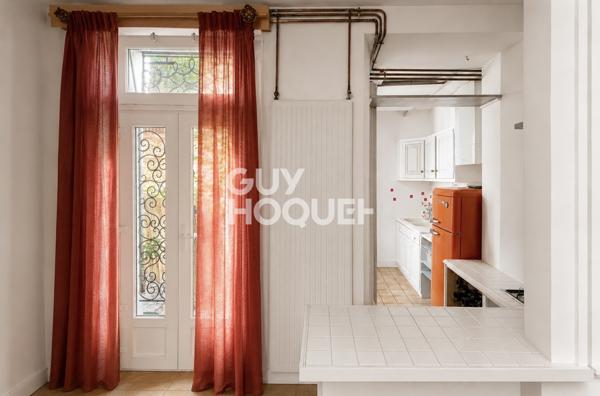 Appartement atypique avec cour privative 2 pièces de 42.1 m² – Esprit "Maison de Ville" en plein centre de Colombes