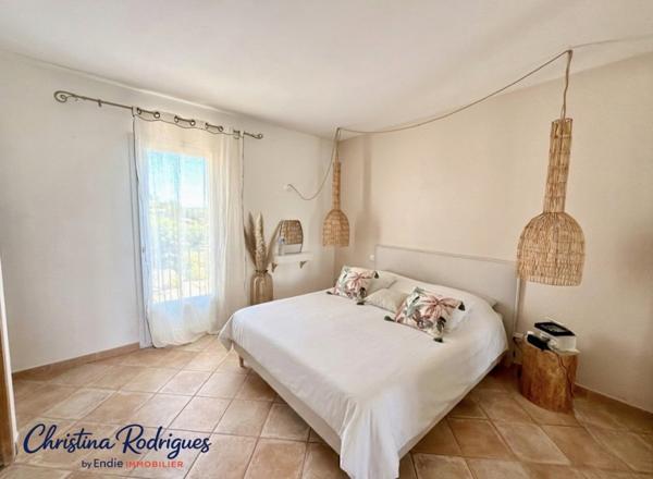 LORGUES PROPRIETE AVEC GITES PISCINE SPA ET VUE PANORAMIQUE SUR LE VILLAGE