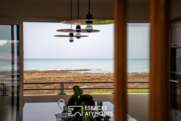 Villa californienne face à l’océan avec piscine