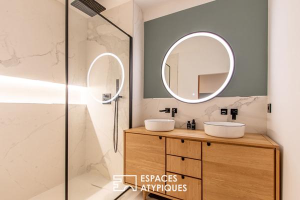 Villa californienne face à l’océan avec piscine