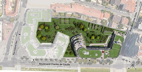 appartement T2 neuf à vendre COLOMBES (92), surface habitable 38,80 m2