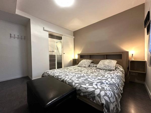 Charmante maison mitoyenne récente avec jardin et dépendance chauffée