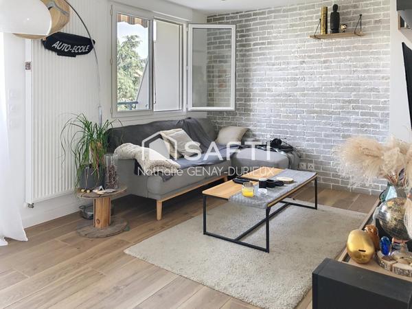 Idéal investisseur ou jeune couple : T3 traversant Est/Ouest - 64 m2 à TASSIN