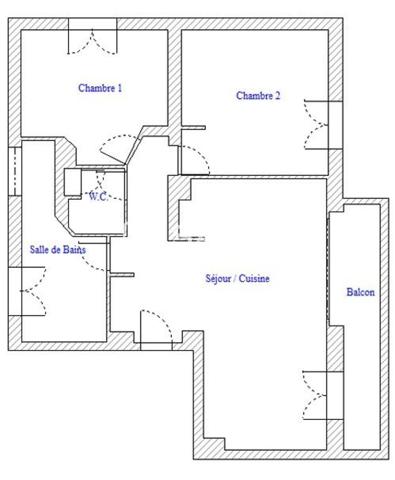 Idéal investisseur ou jeune couple : T3 traversant Est/Ouest - 64 m2 à TASSIN